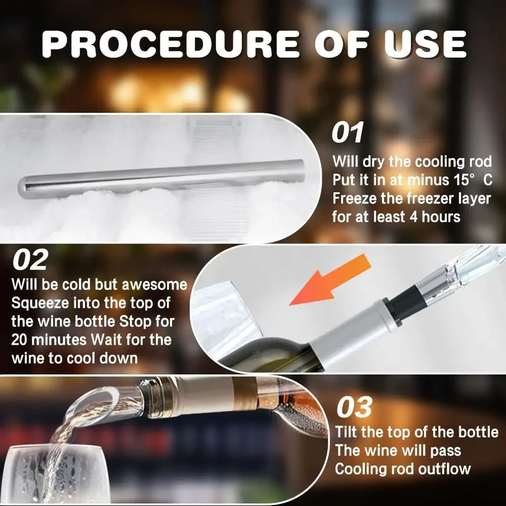 Stainless Steel Wine Cooling Stick