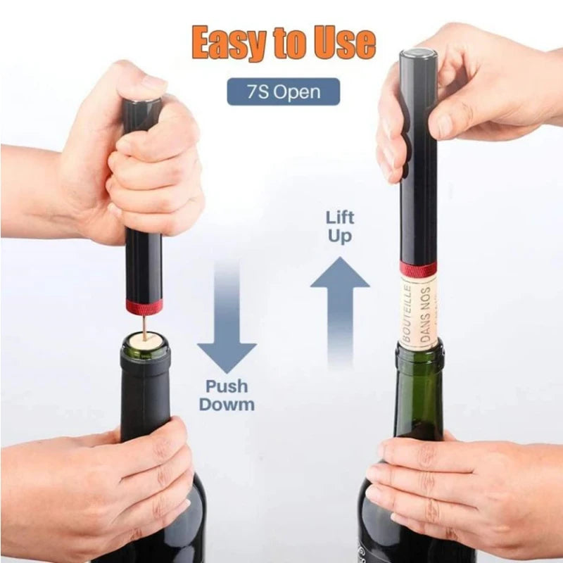 Portable Air Pressure Wine Opener
