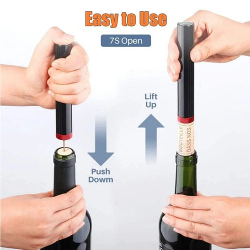 Portable Air Pressure Wine Opener